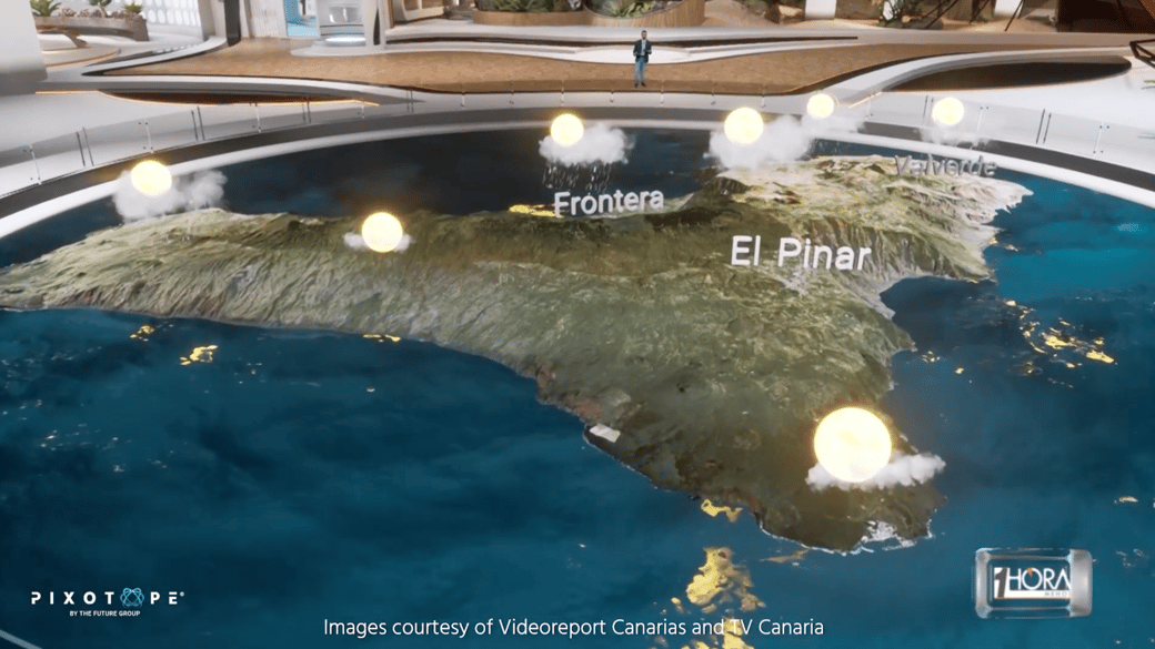 TV Canaria Map
