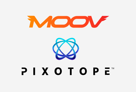 MOOV as first UK company to purchase Pixotope™